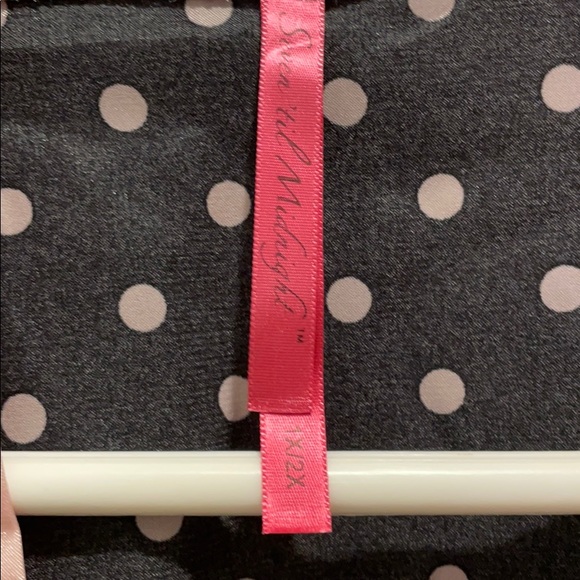 Seven ‘til Midnight black with pink polka dots set - Picture 4 of 6